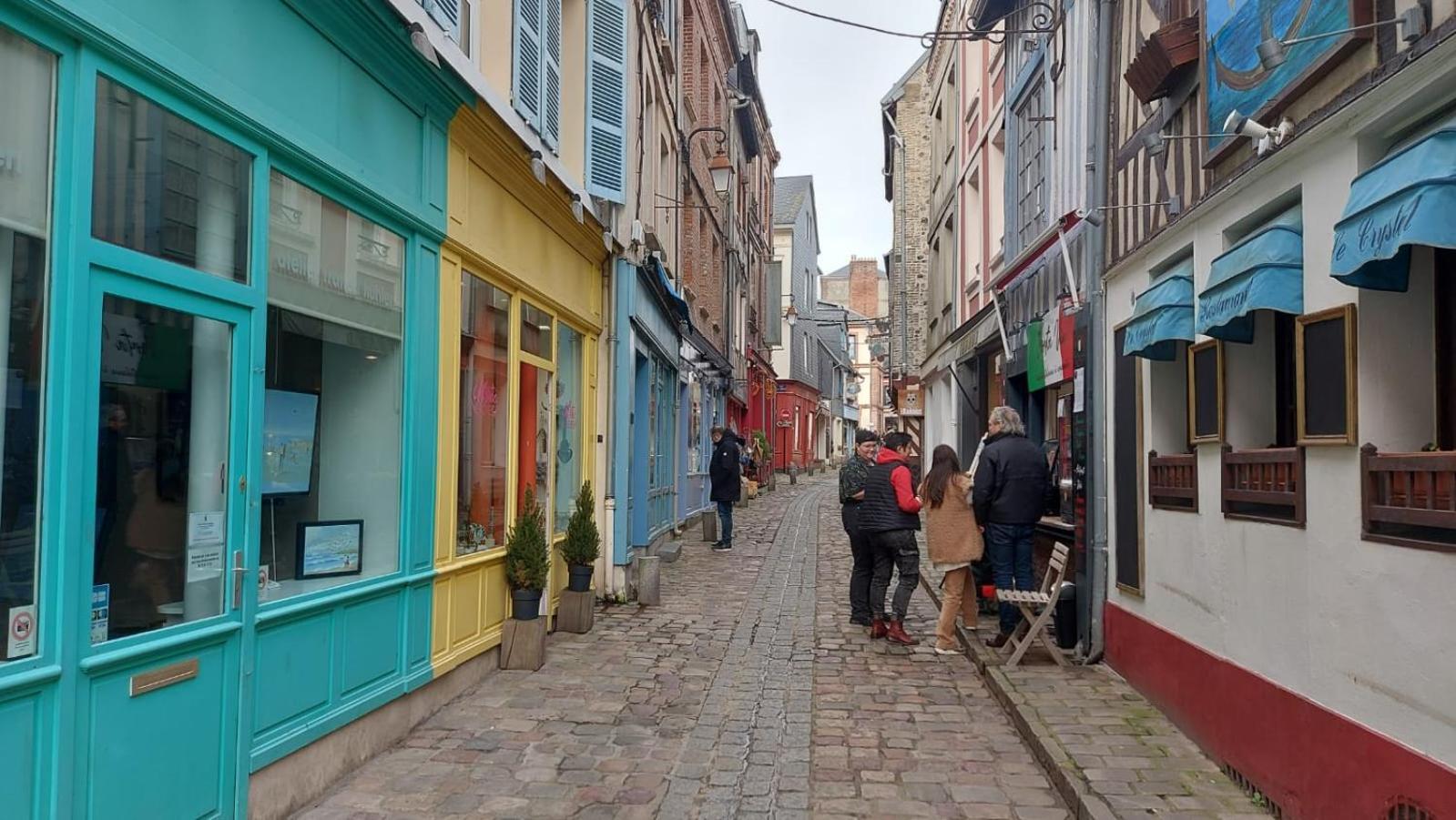 Studio Cosy Au Coeur D'Honfleur Eksteriør billede
